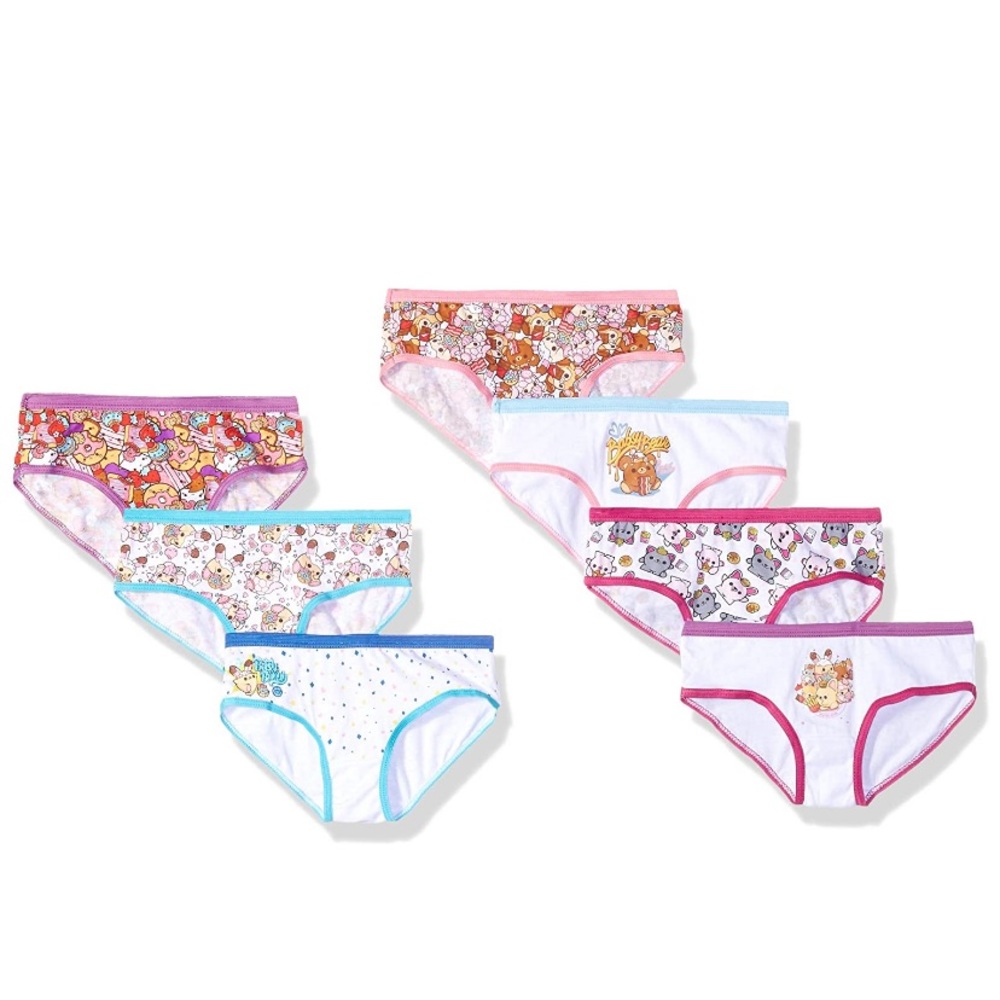 Smooshy Mushy 7 Pair Girls Hipsters